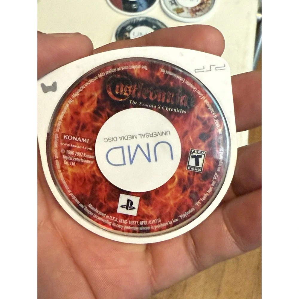 Lot Of 5 PSP Games , Disc Only ,‎ Good Condition